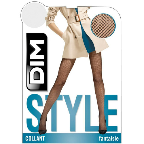 Collant resille 73D noir Dim Madame so Fashion Dim Chaussant  - Dim chaussant