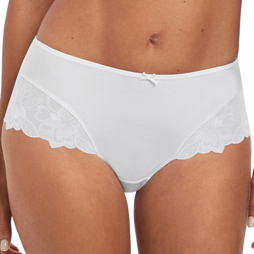 Slip couvrant blanc Fantasie  - Promo lingerie fantasie grande taille