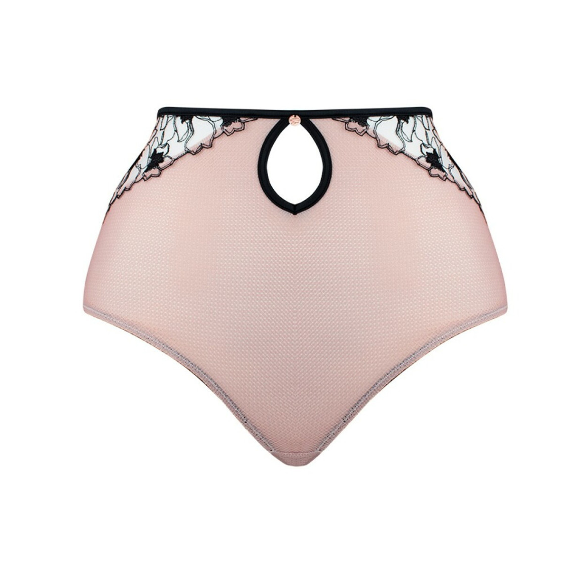 culotte taille haute scantilly heart throb rose