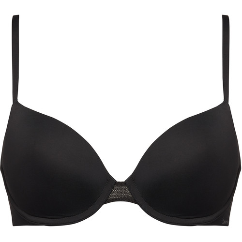 Soutien-gorge coques fines armatures noir Calvin Klein Underwear  - Soutien gorge special t shirt