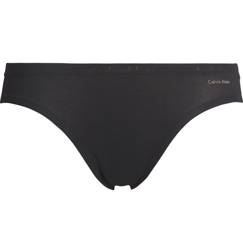 Culotte noire en nylon - Calvin Klein Underwear - Lingerie Bonnets Profonds