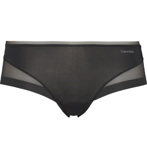 Shorty noir en nylon - Calvin Klein Underwear - Culottes et Bas Grande Taille