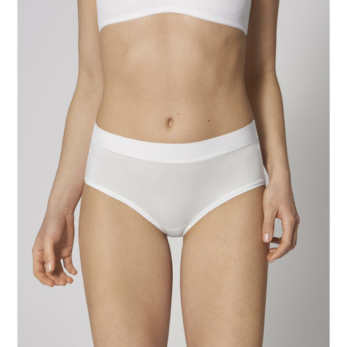 Lot de 2 culottes hautes - Blanc Sloggi  - Promo lingerie