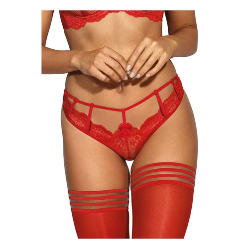 String Rouge - Axami lingerie - Lingerie Bonnets Profonds