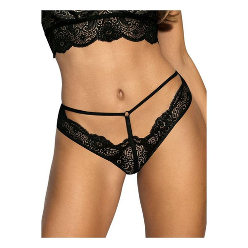 Culotte Noir - Axami lingerie - Promo fitancy lingerie grande taille