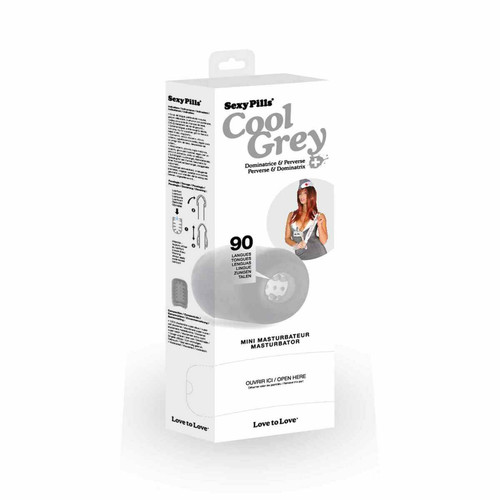 Love to Love Sexualité SEXY PILLS COOL GREY - DISPLAY DE 6