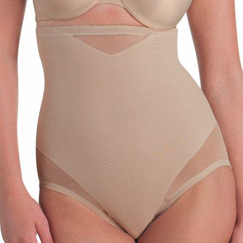 Culotte taille haute gainante - Nude  en nylon Miraclesuit  - Lingerie miraclesuit grande taille