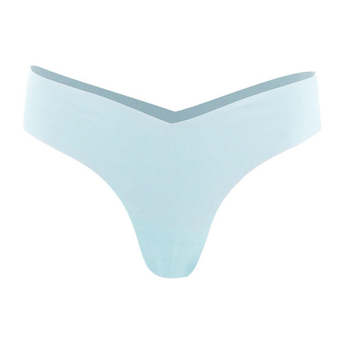 Slip brésilien bleu - Athéna - Promo fitancy lingerie grande taille