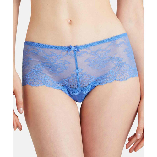 Shorty St-Tropez Bleu Aubade Danse Des Sens  - Aubade - Promo fitancy lingerie grande taille