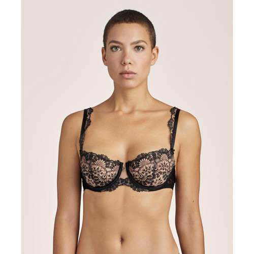 Soutien-gorge corbeille armatures Aubade ART OF INK icone - Lingerie sexy grande taille