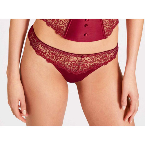 Tanga - Rouge Aubade Miss Karl - Lingerie sexy grande taille