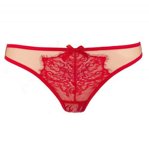 String  - Rouge  - Axami lingerie - Lingerie Bonnets Profonds