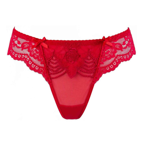 Tanga  - Rouge Axami lingerie  - String rouge