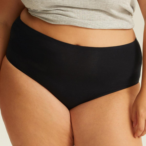 Culotte Noire-JUST ONE COTON Bestform  - Bestform lingerie grande taille culotte slip