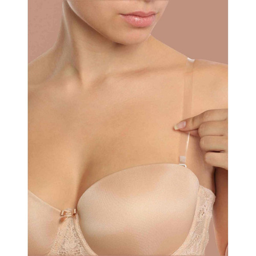 Bretelles transparentes 10mm - Cadeau noel lingerie grande taille