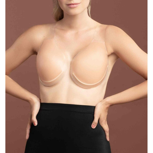 Coques adhésives sculptantes silicone Bye Bra PULL-UPS Beige - Bye bra lingerie
