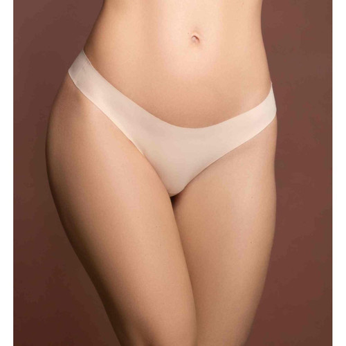 Pack de 2 culottes brésiliennes invisibles Bye Bra INVISIBLE SHAPEWEAR Beige Bye Bra  - Bye bra lingerie