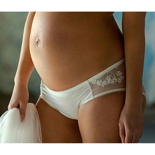 Shorty de grossesse ivoire Cache Coeur Lingerie Louise Cache Coeur  - Lingerie et maillot de bain maternite