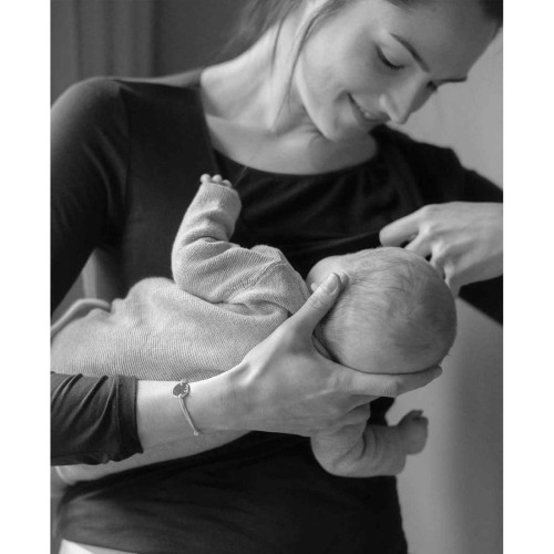 T-shirt manches longues maternité - Soutien gorge allaitement