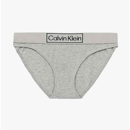 Culotte - Grise en coton - Calvin Klein Underwear - Lingerie culotte slip femme