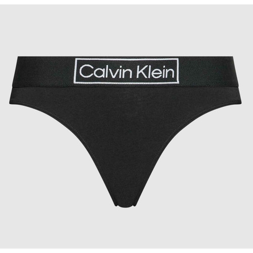 Culotte - Noire en coton - Calvin Klein Underwear - Lingerie culotte slip femme