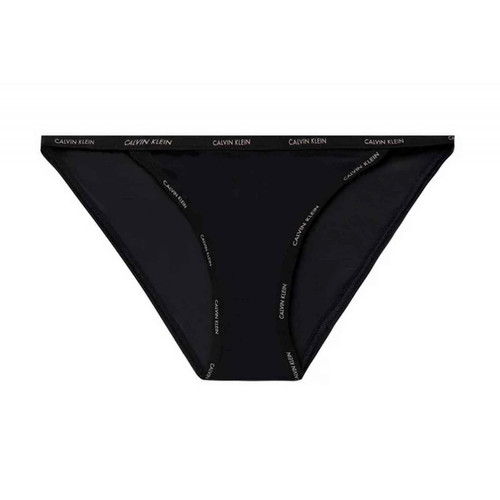 Culotte noire en nylon - Calvin Klein Underwear - Lingerie Bonnets Profonds