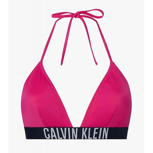 Haut de Maillot de Bain Triangle non doublé - Rose  Calvin Klein Underwear  - Maillot de bain rose
