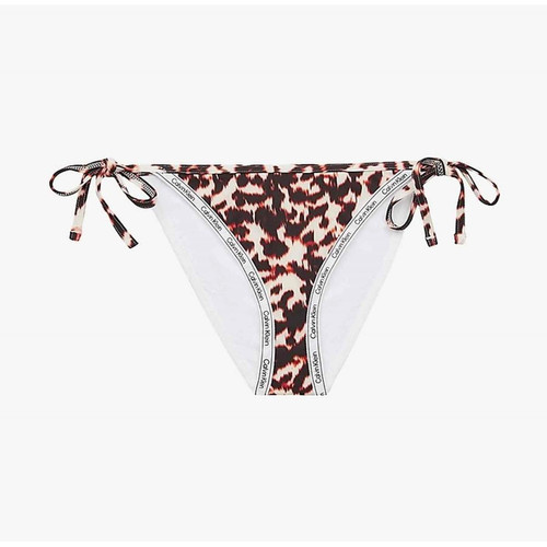 String de bain nouettes - Marron Calvin Klein Underwear  - Promo maillot de bain grande taille