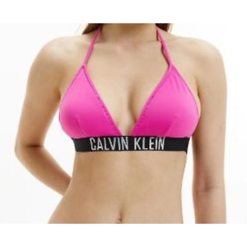 Haut de Maillot de Bain Triangle - Rose  Calvin Klein Underwear  - Maillot de bain grande taille