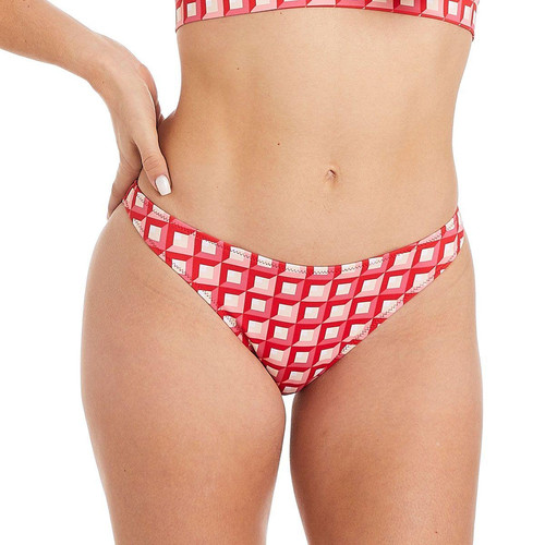 Slip de bain rouge Ibiza - Camille Cerf x Pomm Poire - Nouveautés lingerie et maillot grande taille