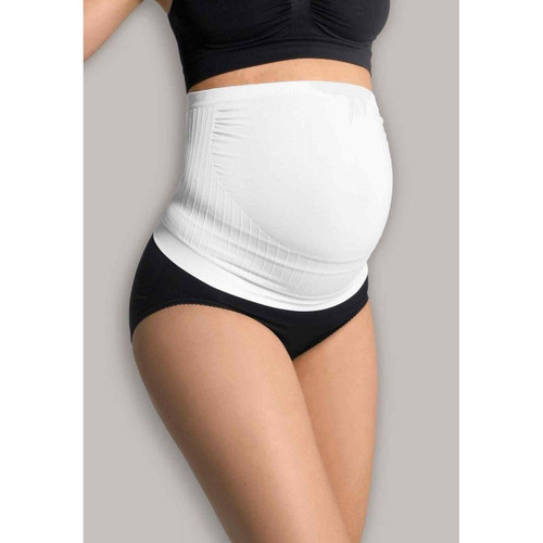 Bandeau de grossesse doux - Blanc Carriwell  - Promo fitancy lingerie grande taille