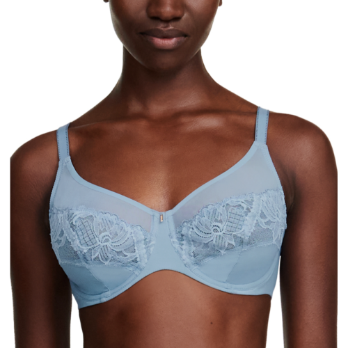 Soutien-gorge emboitant Bleu Chantelle  - Promo fitancy lingerie grande taille