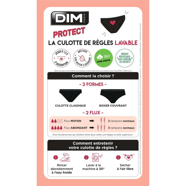 Dim Culotte Menstruelle DIM PROTECT