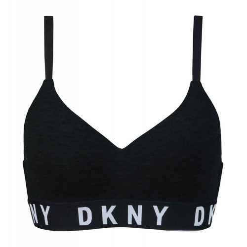 Soutien-gorge push-up sans armatures - Noir DKNY  - Soutiens-Gorge Grande Taille