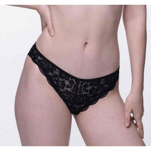 Lot de 3 Culottes classiques - Noires Dorina - Dorina - Promo fitancy lingerie grande taille