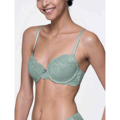 Soutien-gorge emboîtant armatures - Vert LIANNE/ECO Dorina  - Promo fitancy lingerie grande taille