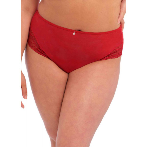 Culotte taille haute - Rouge Elomi Priya - Lingerie Grande Taille