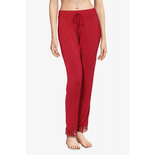 Pantalon pyjama Femilet MIA Rouge en coton modal Femilet  - Femilet loungewear