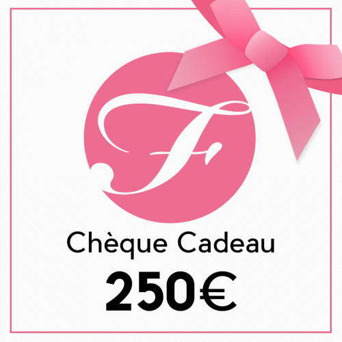 Chèque cadeau FITANCY.FR - Valeur 250 euros - Cheque cadeau maillot de bain lingerie fitancy