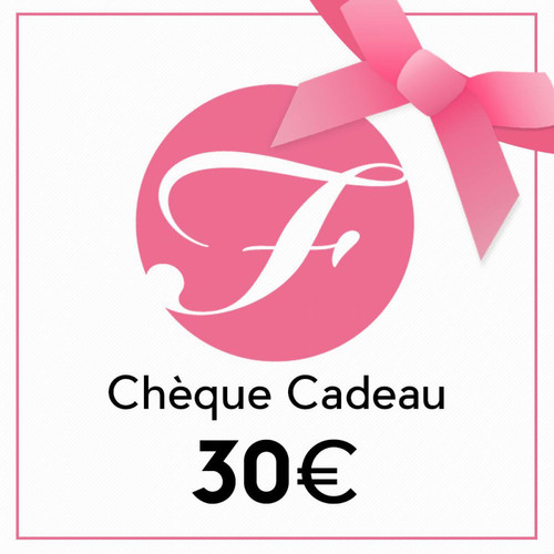 Chèque cadeau FITANCY.FR - Valeur 30 euros - Cheque cadeau maillot de bain lingerie fitancy