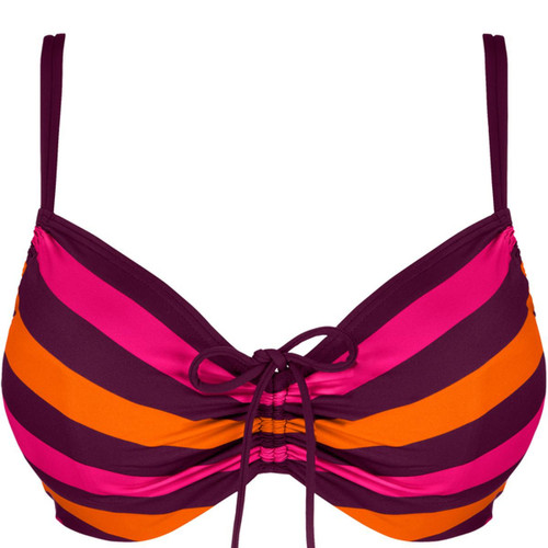 Haut de maillot de bain multi-coupes - Multicolore Prima Donna PUNCH violet Prima Donna Maillot  - Maillot de bain prima donna grande taille