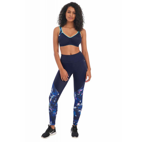 Legging sport - Bleu Freya Active Kinetic Nightshade - Promotion lingerie sport grande taille
