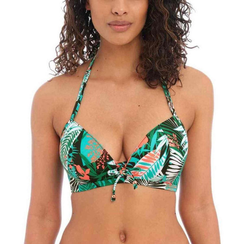 Haut de maillot de bain triangle sans armatures - Multicolore Freya Maillots Honolua Bay - Maillot de bain soutien gorge grande taille