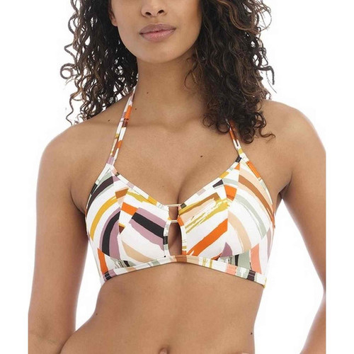 Haut de maillot de bain Triangle Sans Armatures - Multicolore SHELL ISLAND en nylon Freya Maillots  - Promo maillots De Bain Freya