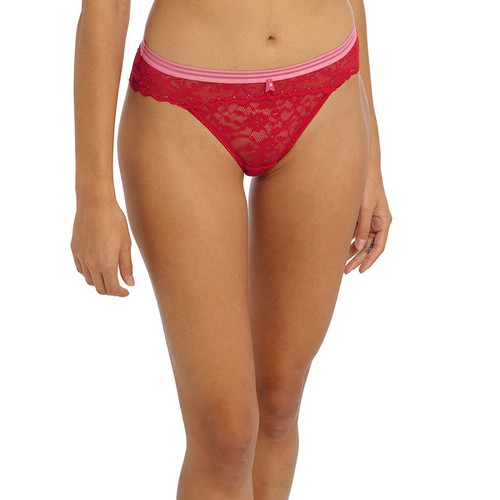 Tanga - Rouge  Freya  - Promo fitancy lingerie grande taille