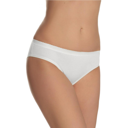 Culotte classique Jolidon SO SOFT Blanc - Stay at home