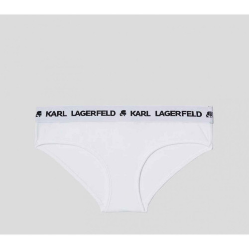 Shorty logoté - Blanc - Karl Lagerfeld - Selection moins 25