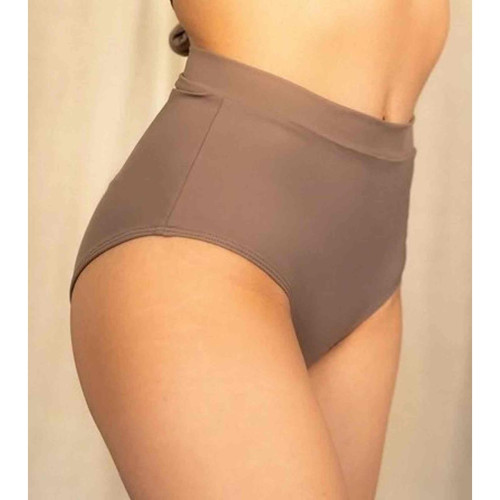 Culotte de bain Taille Haute - Nude Maline Bodywear BELLE ILE - Maillot de bain grande taille