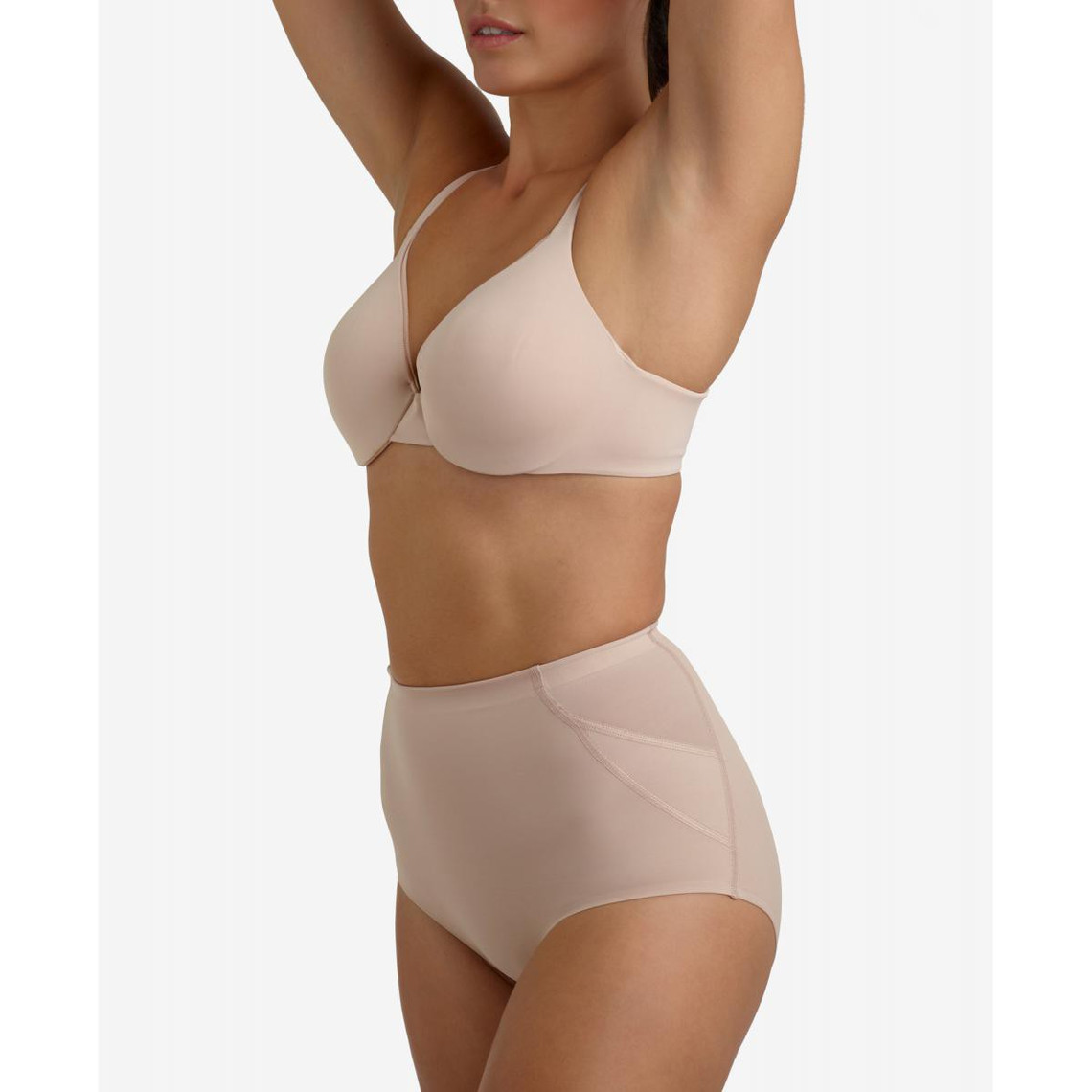 culotte gainante miraclesuit fit and firm - nude en nylon