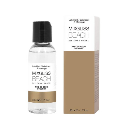 Mixgliss Silicone - Beach - Noix De Coco Mixgliss  - Sexualite lubrifiant